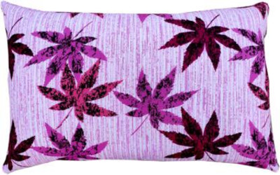 NIVEDHA MATTRESS Mattress Kapok Silk Cotton Floral Sleeping Pillow Pack of 1(Violet)