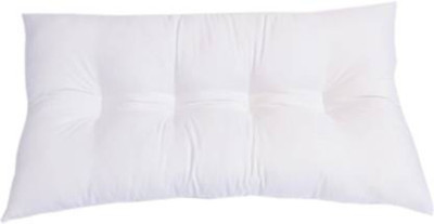 NIVEDHA MATTRESS Cotton Solid Sleeping Pillow Pack of 1(White)