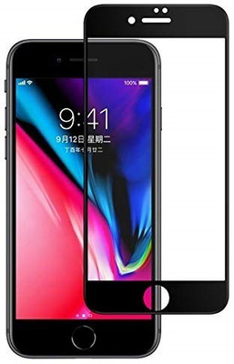 AKSHUD Edge To Edge Tempered Glass for Apple iPhone SE(Pack of 1)