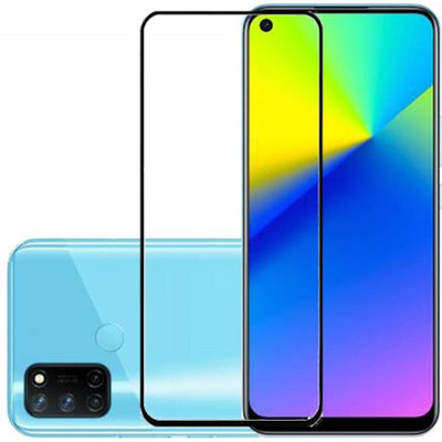 VDAT Edge To Edge Tempered Glass for Realme 7i(Pack of 1)
