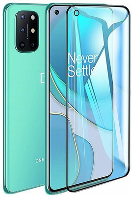 ECMERED Edge To Edge Tempered Glass for OnePlus 8T(Pack of 1)