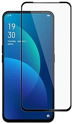 AKSHUD Edge To Edge Tempered Glass for Oppo Reno2 F(Pack of 1)