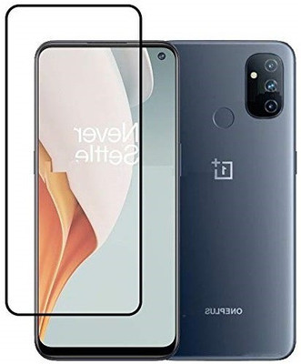 Bodoma Edge To Edge Tempered Glass for OnePlus Nord N100(Pack of 1)