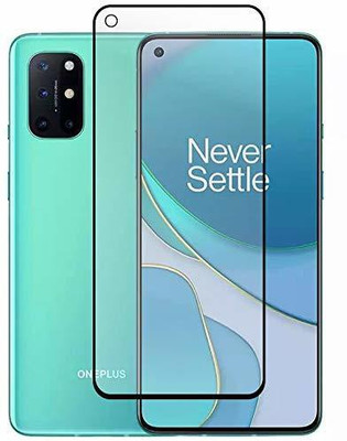 ECMERED Edge To Edge Tempered Glass for OnePlus 8T(Pack of 1)