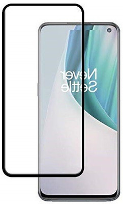 Bodoma Edge To Edge Tempered Glass for OnePlus Nord N100(Pack of 1)