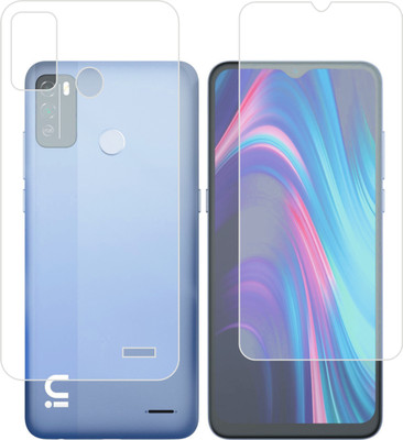 DESIBUZZ Front and Back Screen Guard for Micromax IN 1b(Pack of 2)