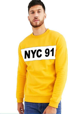 Leotude Full Sleeve Printed Men Sweatshirt