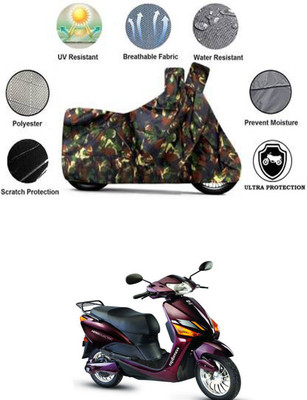 JVG Two Wheeler Cover for Hero(Electric Optima, Multicolor)