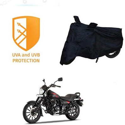 SANJU Waterproof Two Wheeler Cover for Bajaj(Avenger 220 Street, Black)