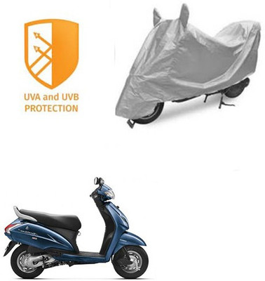 SANJU Waterproof Two Wheeler Cover for Honda(Activa 3G, Silver)