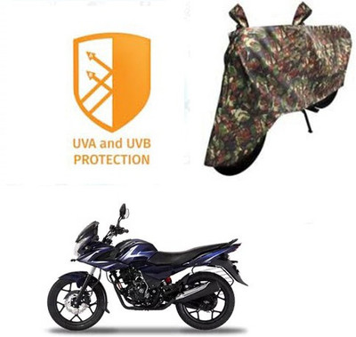 SANJU Waterproof Two Wheeler Cover for Bajaj(Discover 150 f, Multicolor)