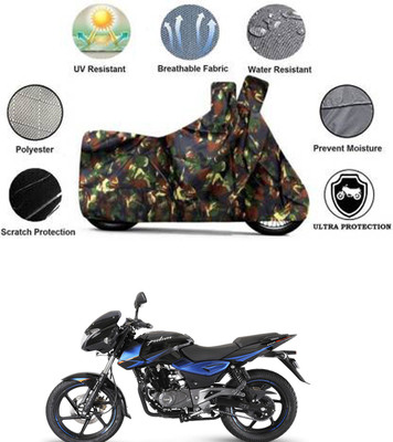 JVG Two Wheeler Cover for Bajaj(Pulsar 125, Multicolor)