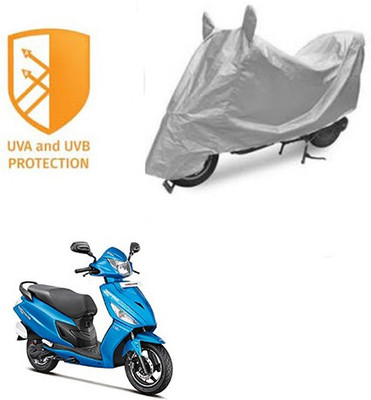 SANJU Waterproof Two Wheeler Cover for Hero(Maestro Edge, Silver)