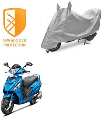 SANJU Waterproof Two Wheeler Cover for Hero(Maestro, Silver)