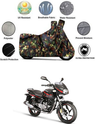 JVG Two Wheeler Cover for Bajaj(Pulsar 150 DTS-i, Multicolor)