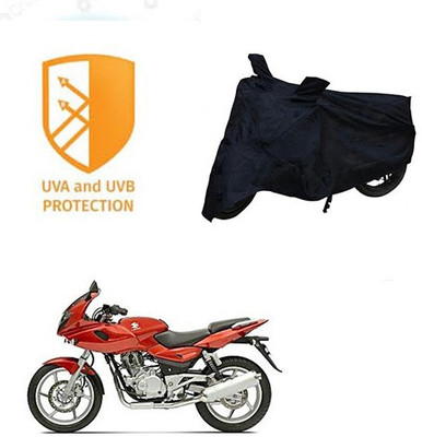 SANJU Waterproof Two Wheeler Cover for Bajaj(Pulsar 220 DTS-i, Black)