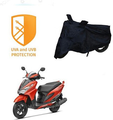 Mdstar Waterproof Two Wheeler Cover for Honda(Grazia, Black)