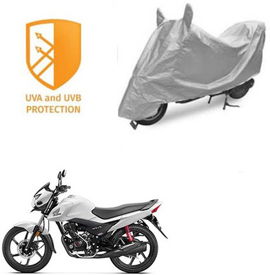 SANJU Waterproof Two Wheeler Cover for Honda(Livo, Silver)
