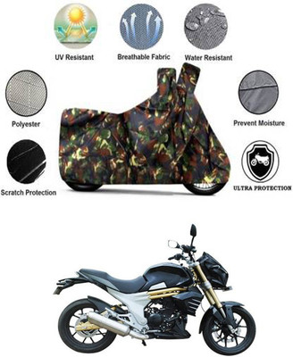 JVG Waterproof Two Wheeler Cover for Mahindra(Mojo UT 300, Multicolor)