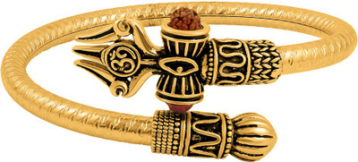 NAKABH Brass Silver Kada