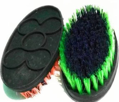 Aambe Traderss Plastic Wet and Dry Brush(Multicolor, 2 Units)