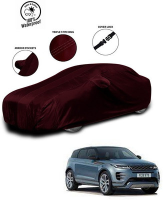 ANTHUB Car Cover For Land Rover Evoque (With Mirror Pockets)(Red)