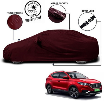 ANTHUB Car Cover For MG ZS EV (With Mirror Pockets)(Red)