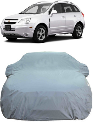 Oshotto Car Cover For Chevrolet Captiva (With Mirror Pockets)(Grey)