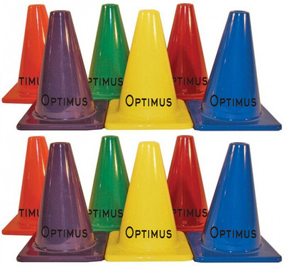 Optimus Cone Pack of 12(Multicolor)