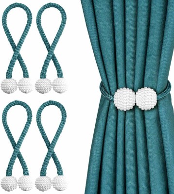 Furnishingkart Light Blue Tieback Hook, Trimming, Tassels, Curtain Hooks(Pack of 4)