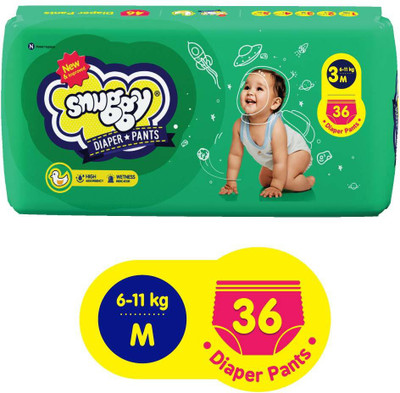 snuggy Diaper Pants Easy Medium - M(36 Pieces)