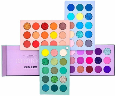 Beauty Glazed Eyeshadow Palette 60 Colors Mattes And Shimmers High Pigmented Color Board Palette Long Lasting Makeup Palette Blendable Professional Eye Shadow Make Up Eye Cosmetic 60 ml (Multi) 80 g(GREEN) Beauty Glazed Eyeshadow Palette 60 Colors Mattes And Shimmers High Pigmented Color Board Palette Long Lasting Makeup Palette Blendable Professional Eye Shadow Make Up Eye Cosmetic 60 ml (Multi) 80 g(GREEN)