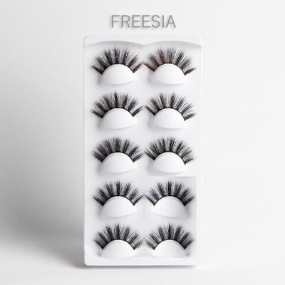 Duolash Faux 3D Mink lashes ( Freesia )(Pack of 5)