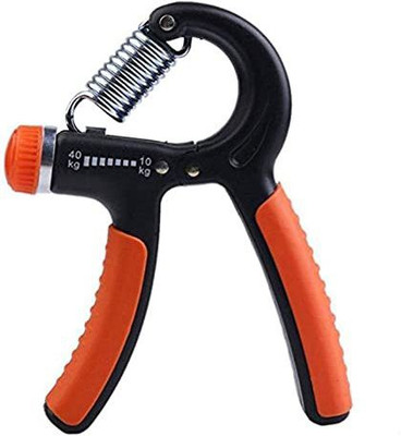 uRock Hand Gripper For Best Hand Exerciser Grip Adjustable 10kg Hand Grip/Fitness Grip Hand Grip/Fitness Grip(Orange, Black)