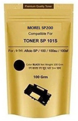 MOREL TONER POWDER POUCH COMPATIBLE FOR USE IN SP200 SP210 SP212SNW PRINTERS – 100 GRAMS BLACK INK TONER Black Ink Cartridge