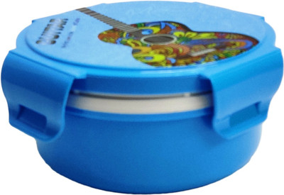 Gift Collection Hot Tiffin Box With 1 Plastic Container. Leak Proof Side Lock Lunch Box 2 Containers Lunch Box(700 ml, Thermoware)