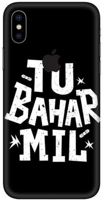 aadia Apple iPhone X Mobile Skin(Multicolor)