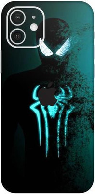 aadia APPLE iPHONE 12 Mobile Skin(Black)
