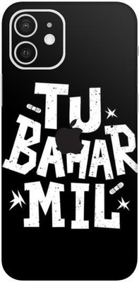 aadia APPLE IPHONE 12 Mobile Skin(Multicolor)