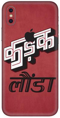 aadia Apple iPhone XS Max Mobile Skin(Multicolor)