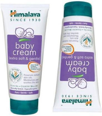 HIMALAYA baby cream extra soft and gentle 200ml pack of 2(400 ml)