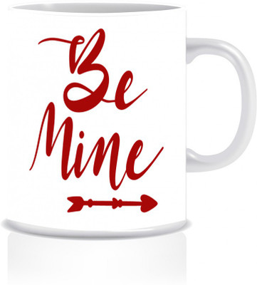 Ser Ak Coffee Be Mine Design Ceramic Coffee Mug(325 ml)