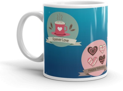 Luvkushcart valentine day special YOU DISERVE ALL THE WORLDS KISSES Ceramic Coffee Mug(320)