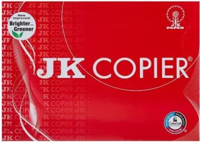 JK Copier UNRULED A4 75 gsm A4 paper(Set of 1, White)