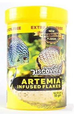 Taiyo Pluss Discovery Artemia Flakes 55gm 0.1 kg Dry New Born Fish Food