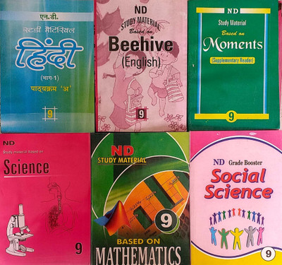 ND Class 9 Combo Hindi A + English Beehive Moments + Maths + Science + Social Science NCERT Solutions Based On CBSE / NCERT Syllabus(Paperback, Nand Lal Daya Ram) ND Class 9 Combo Hindi A + English Beehive Moments + Maths + Science + Social Science NCERT Solutions Based On CBSE / NCERT Syllabus(Paperback, Nand Lal Daya Ram)