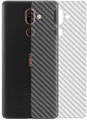 MARSHLAND Back Screen Guard for Nokia, 7 Plus, 3D Carbon Fiber Flexible, Back Screen Protector(Pack of 1)