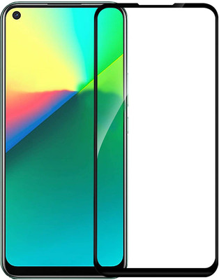 TINGTONG Edge To Edge Tempered Glass for Realme 7i(Pack of 1)