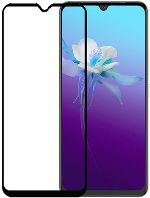 Q Box Edge To Edge Tempered Glass for Vivo V20(Pack of 1)