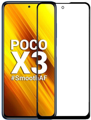 ARIDOM Edge To Edge Tempered Glass for POCO X3, Infinix Hot 9, Infinix Hot 9 Pro, Motorola Moto G 5G, Mi 10T, Poco M2 Pro(Pack of 1)